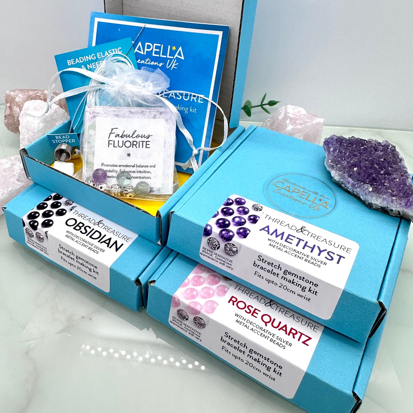 Thread & Treasure Stretch Bracelet Making Kit