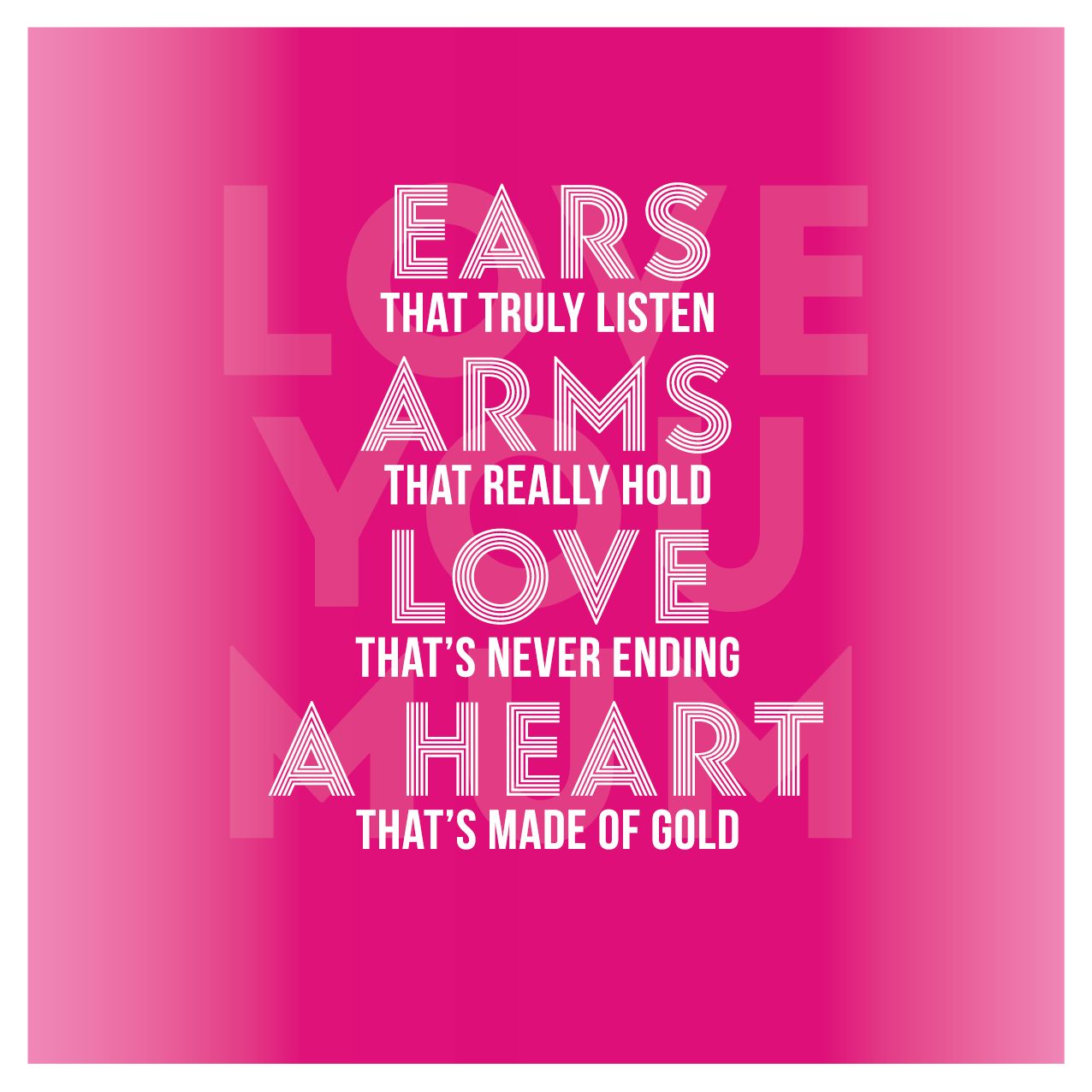 White framed decorative piece with pink interior and text, on a light gray surface.
Mothers day or birthday gift with rose quartz crystals.