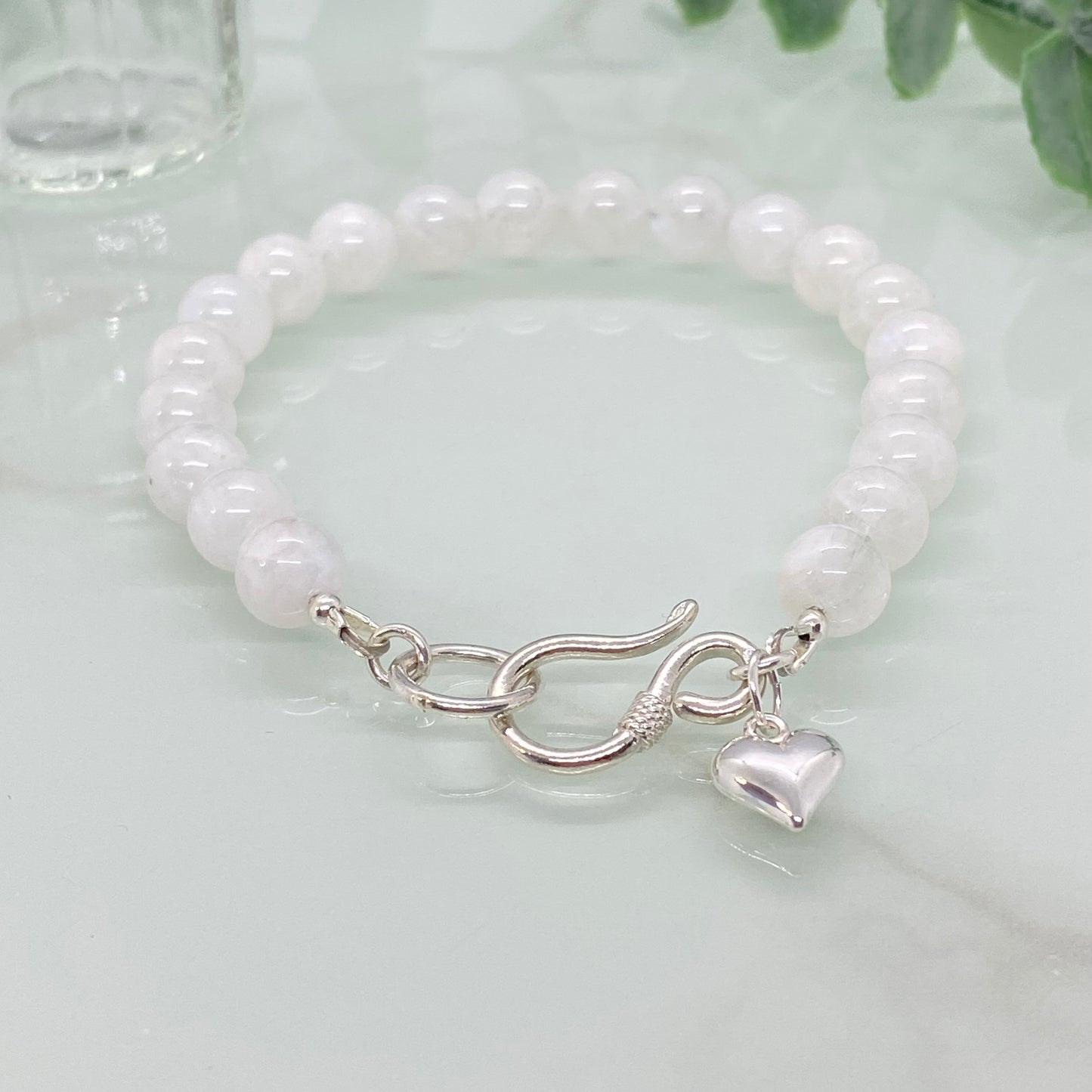 Moonstone & Sterling Silver Bracelet