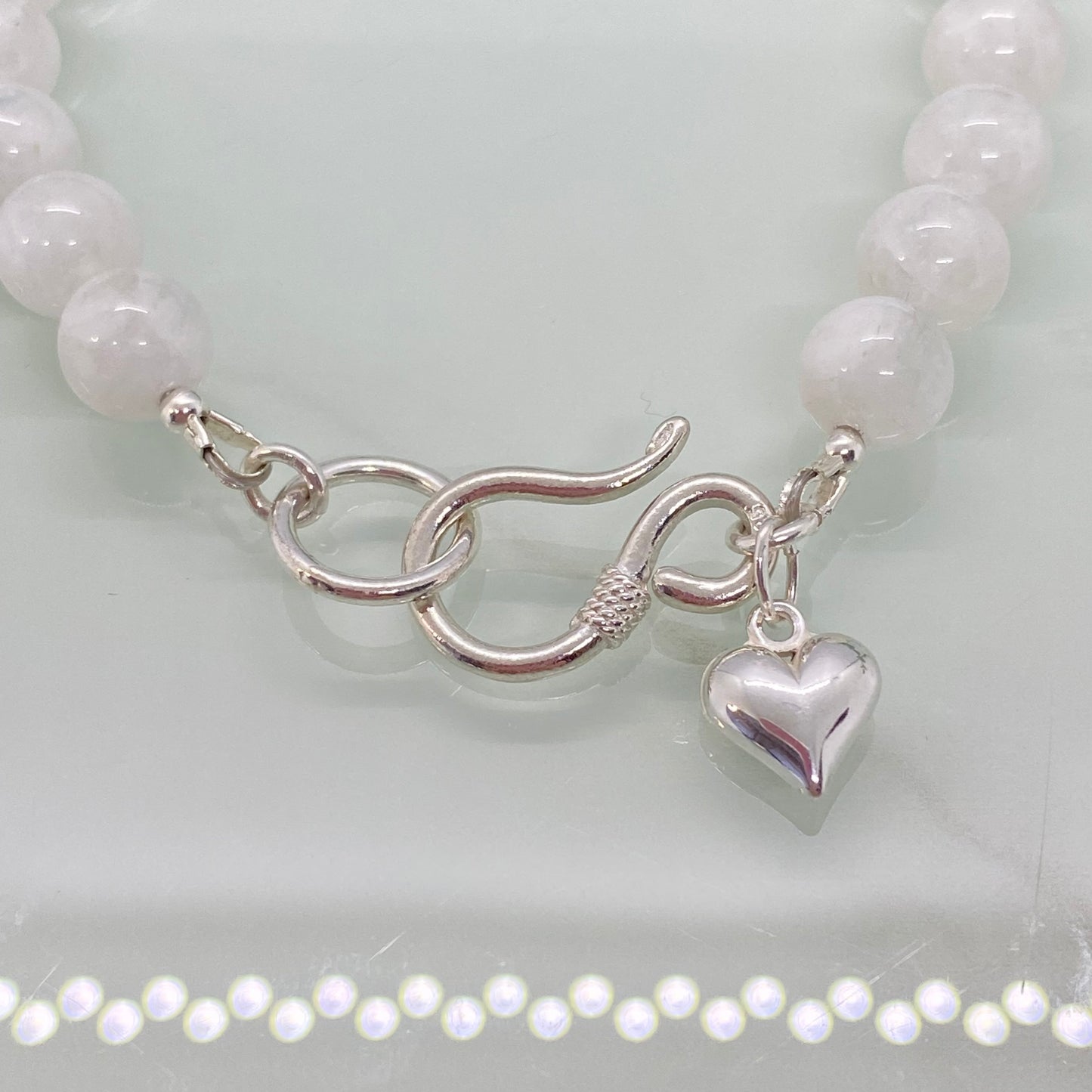 Moonstone & Sterling Silver Bracelet