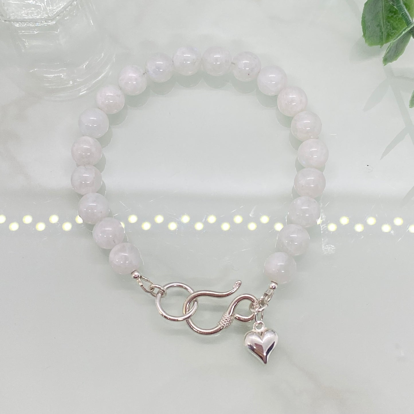 Moonstone & Sterling Silver Bracelet