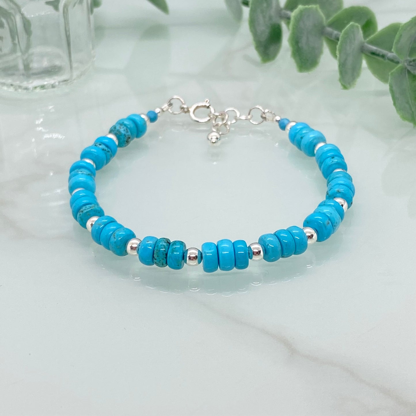 Turquoise & Sterling Silver Bracelet