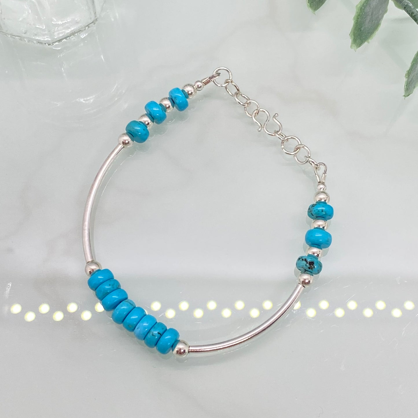 Turquoise & Sterling Silver Bracelet