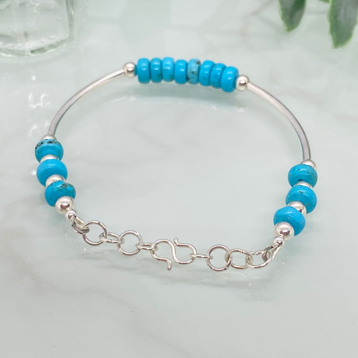Turquoise & Sterling Silver Bracelet