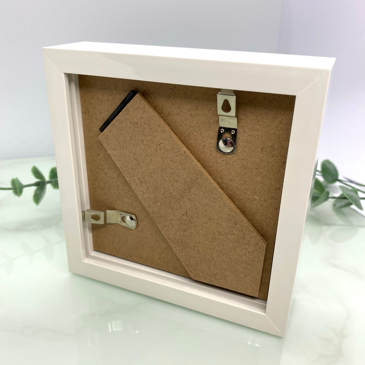 Your mindset paints the world - with Citrine - 4 inch frame