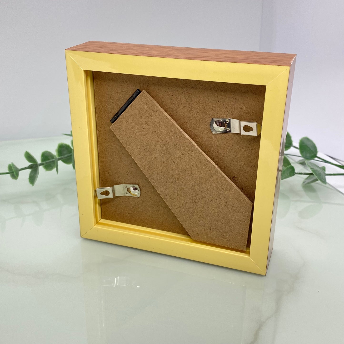 Happiness Fuels Creativity - with Citrine & Carnelian - 4 inch frame